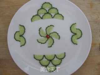 简单盘饰之黄瓜的做法步骤：17