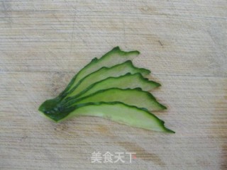 简单盘饰之黄瓜的做法步骤：20