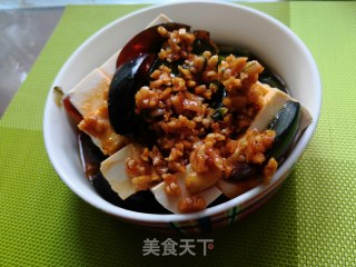 皮蛋豆腐的做法步骤：7