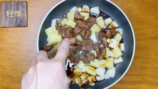 黑椒土豆牛肉，黑椒配牛肉，下饭好搭档！！的做法步骤：10