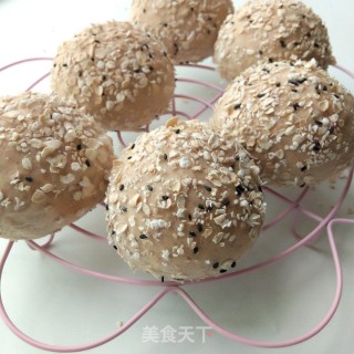 超好吃的低脂黑全麦鸡扒汉堡的做法步骤：8