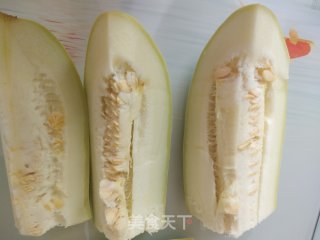 （角瓜）西葫芦汤的做法步骤：1