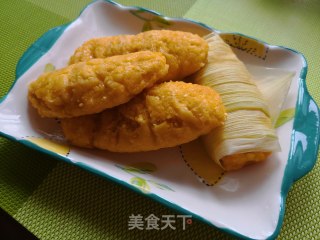 玉米饼的做法步骤：5
