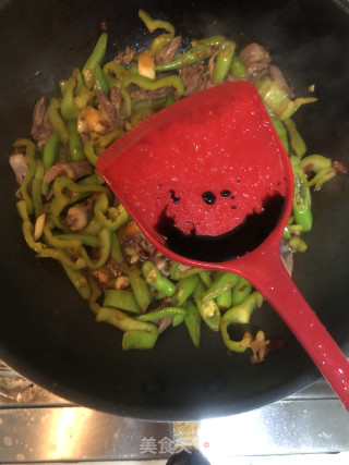 辣炒鸡心的做法步骤：14