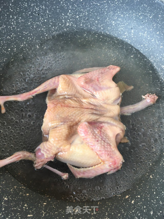 姬松茸炖鸽子的做法步骤：6