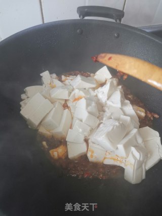麻婆豆腐的做法步骤：9