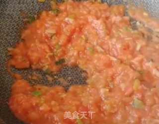 西红柿疙瘩汤的做法步骤：7
