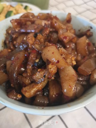 蒸肉皮的做法步骤：2