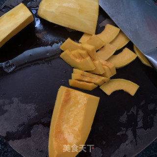 肉末炒南瓜的做法步骤：2