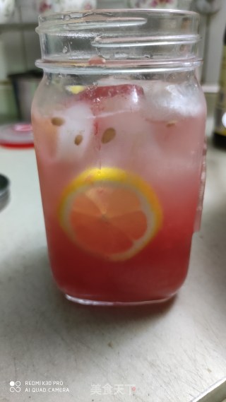 西瓜蝶豆花饮的做法步骤：5