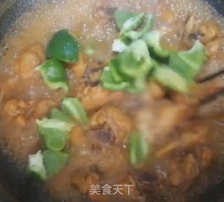 青椒炒鸡的做法步骤：6