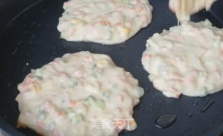 玉米鸡蛋饼的做法步骤：6