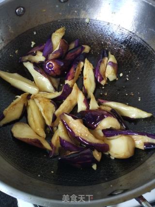 糖醋茄子的做法步骤：3