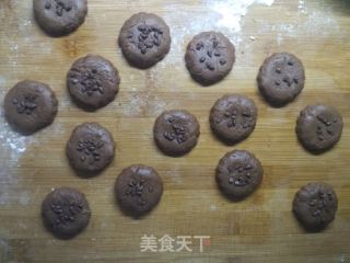 巧克力酥饼的做法步骤：3