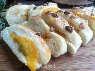 黄桃面包的做法步骤：17