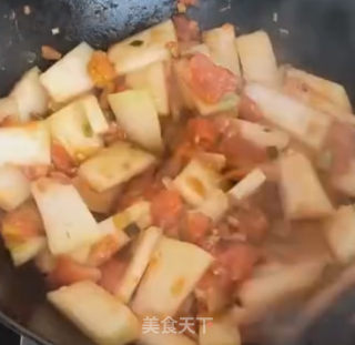 番茄冬瓜汤的做法步骤：5