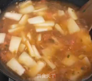 番茄冬瓜汤的做法步骤：6