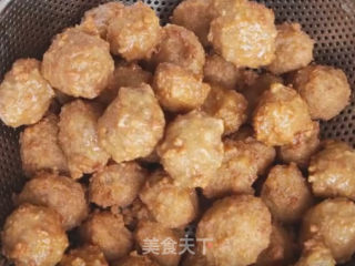 红烧肉丸子的做法步骤：6