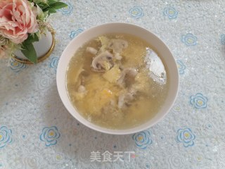 蘑菇蛋花汤的做法步骤：6