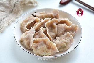 鸡蛋圆白菜褐麦饺子的做法步骤：14