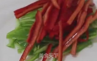 青椒拌土豆丝的做法步骤：2