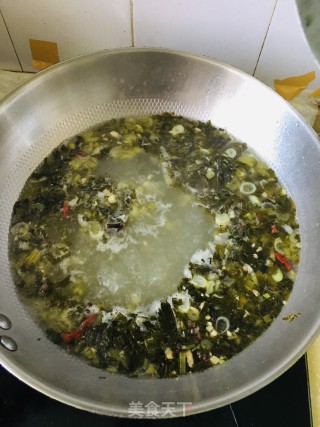 芹菜浆水面的做法步骤：5