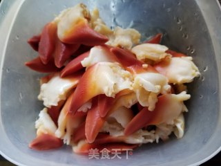 木耳拌北极贝的做法步骤：3