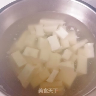 豆腐炒葱的做法步骤：3