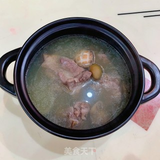青橄榄煲筒骨鲍鱼的做法步骤：8