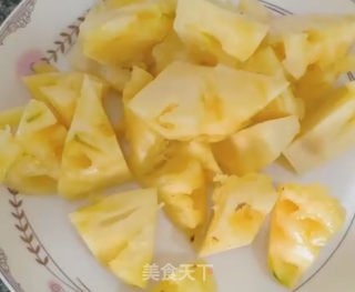 菠萝番茄的做法步骤：1