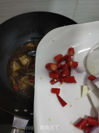洋葱烧带鱼的做法步骤：9