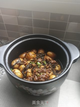 酱香干菜牛肉小土豆的做法步骤：14