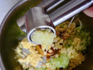 西葫芦虾仁水饺的做法步骤：9