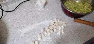 西葫芦虾仁水饺的做法步骤：12