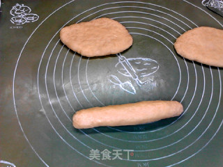 葱香奶油牛肉热狗肠面包的做法步骤：11