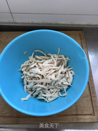 凉拌手撕鸡的做法步骤：6