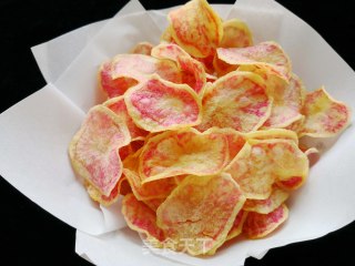 花心土豆片的做法步骤：6