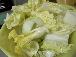 金菇大白菜的做法步骤：2