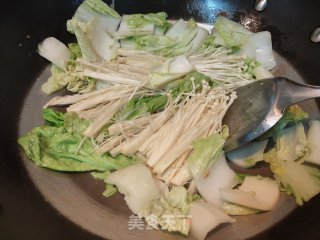 金菇大白菜的做法步骤：5
