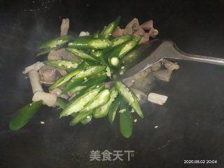 尖椒鸭胗的做法步骤：7