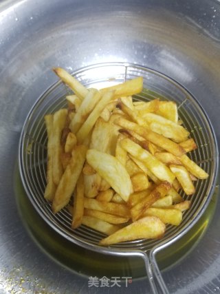 薯条的做法步骤：7