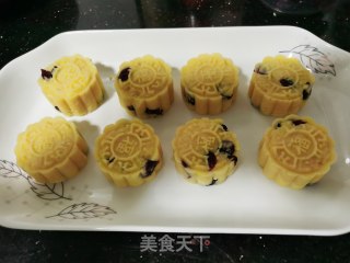 蔓越莓绿豆糕的做法步骤：6