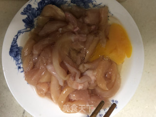 糖醋鸡胸肉的做法步骤：3