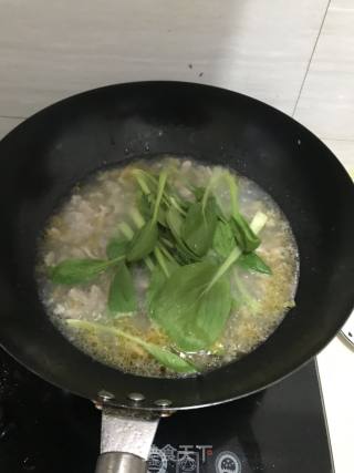 榨菜肉丝汤的做法步骤：5