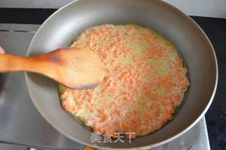 鸡蛋胡萝卜饼的做法步骤：5