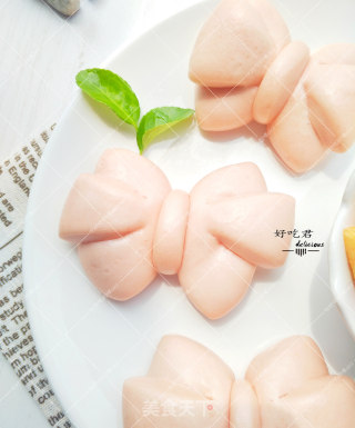 蝴蝶结馒头的做法步骤：15
