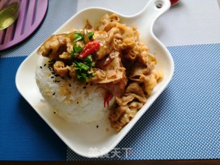 肥牛饭的做法步骤：11