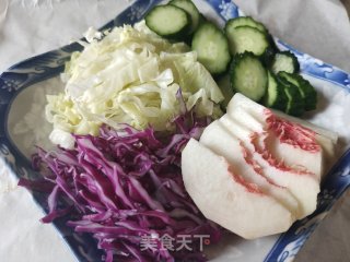 蔬果沙拉的做法步骤：7