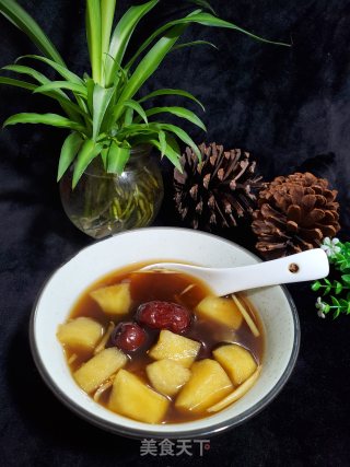 苹果黑糖姜枣茶的做法步骤：7