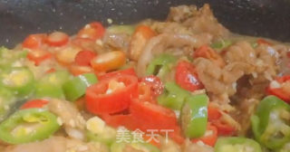香辣肉片的做法步骤：4